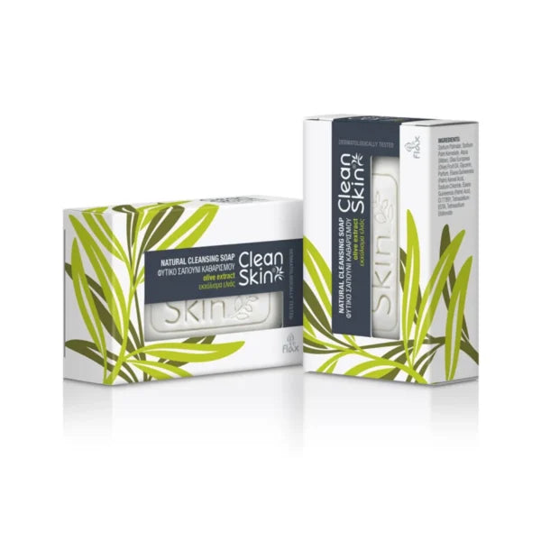 Cleanskin Natural Cleansing Soap with Olive Extract 100gr