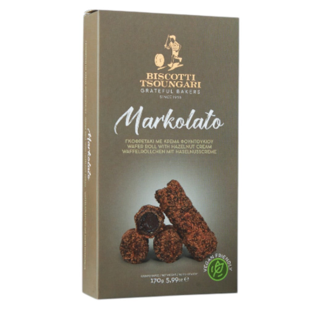 Biscotti Markolato Filled Wafer Rolls