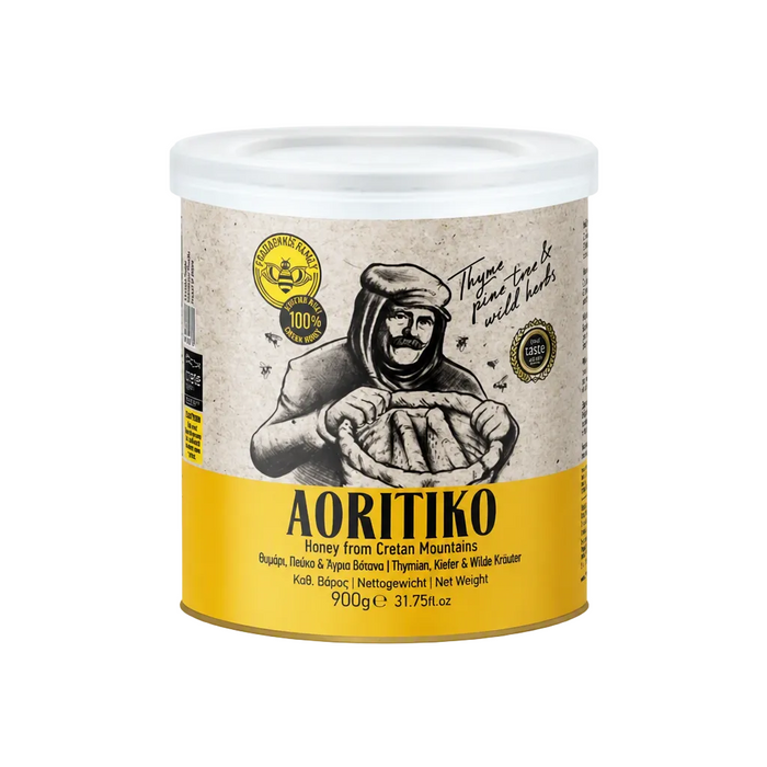 Aoritiko-Cretan Thyme & Pine Honey 2lb Tin