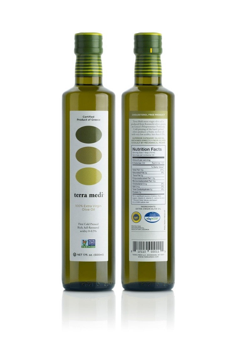 Greek Extra Virgin Olive Oil - Terra Medi