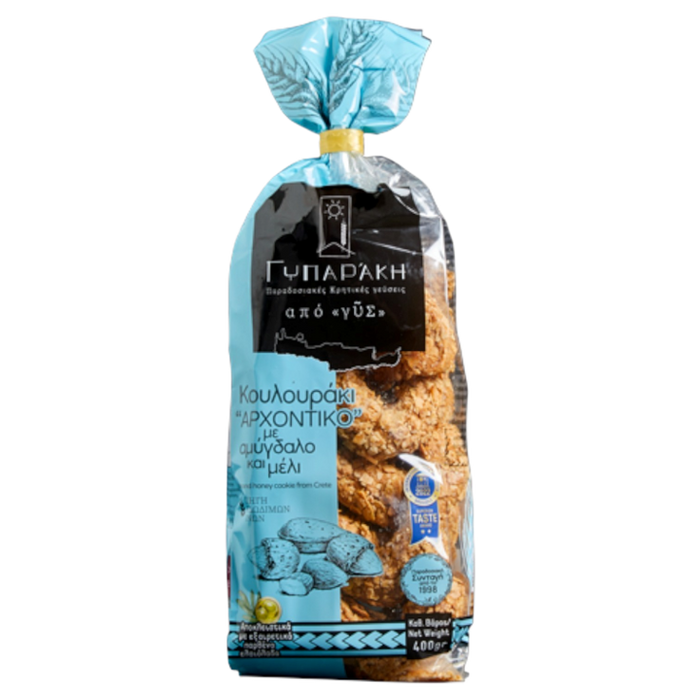Gyparaki-Greek Almond & Honey Cookies (Arxontiko) 14.0oz