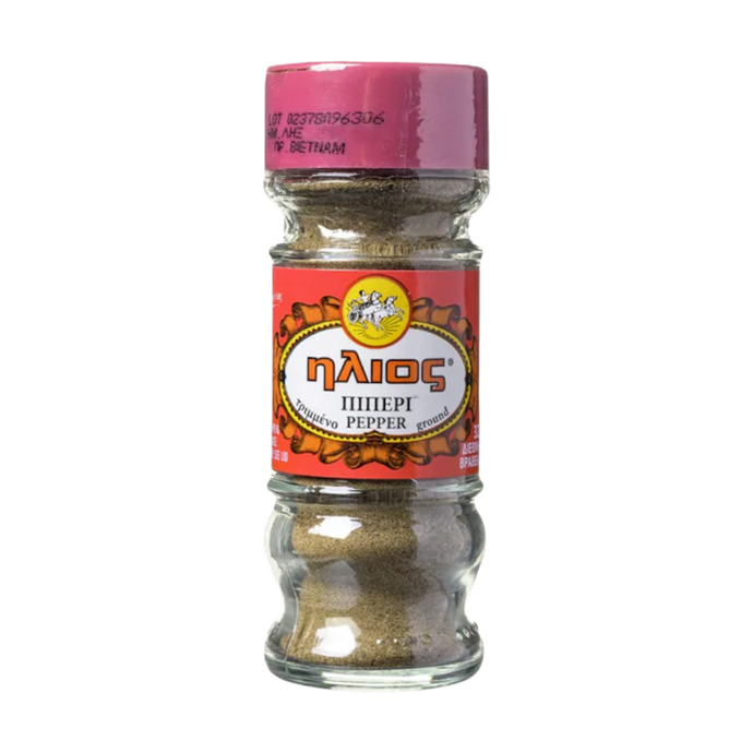 Ilios Black Pepper Ground 2-Pack  (2 x 1.4oz (40gr))