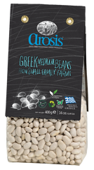Arosis Greek Medium Beans, 14 oz (400 g)
