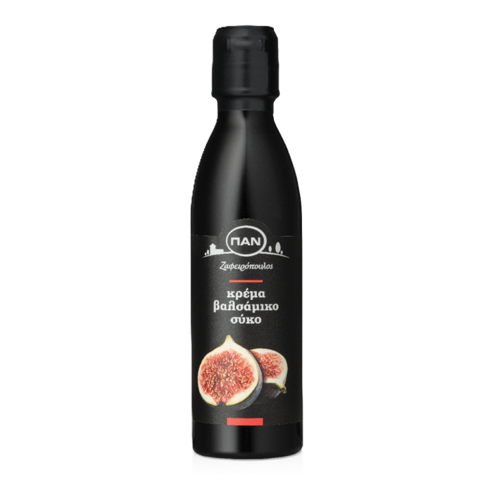 Greek Balsamic Glaze Vinegar with Fig 8.5oz (250ml)