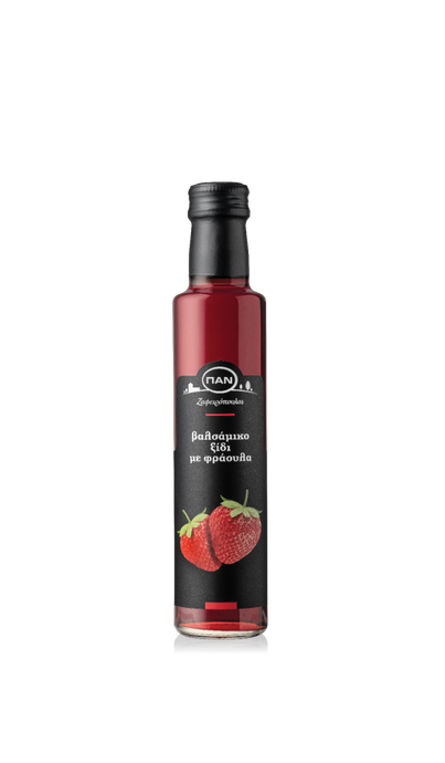 Greek Balsamic Vinegar with Strawberry 8.5oz