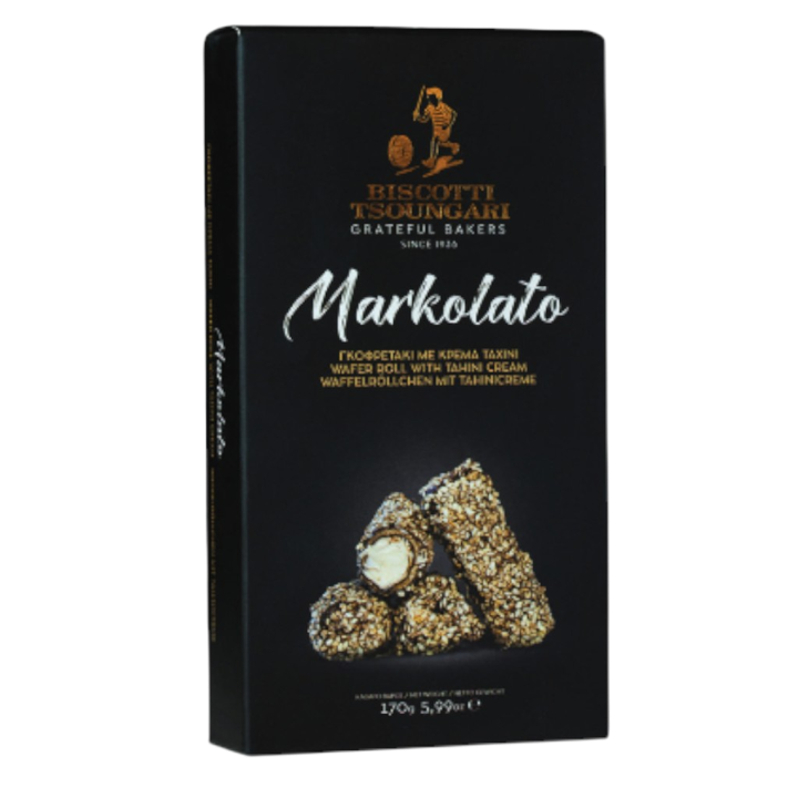 Biscotti-Markolato Filled Wafer Rolls