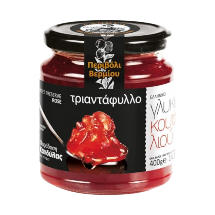 Kandylas Sweet Preserve Rose Glass Jar 14.1oz (400gr)