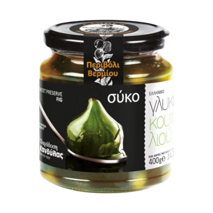 Kandylas-Sweet Preserve Fig Glass Jar 14.1oz (400gr)