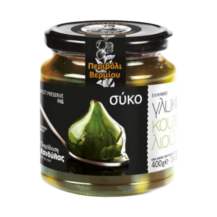 Kandylas-Sweet Preserve Fig Glass Jar 14.1oz (400gr)