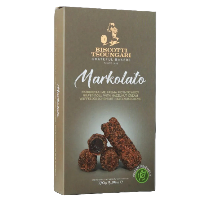 Biscotti Markolato Filled Wafer Rolls