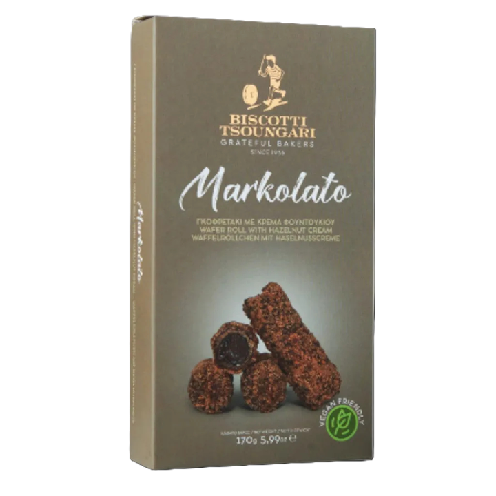 Biscotti Markolato Filled Wafer Rolls