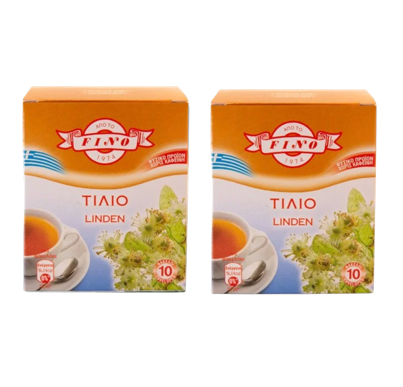 Fino-Greek Linden Flower Tea 2-Pack