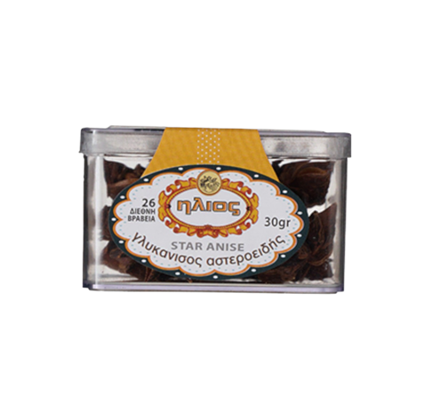 Ilios-Whole Star Anise  1.1oz