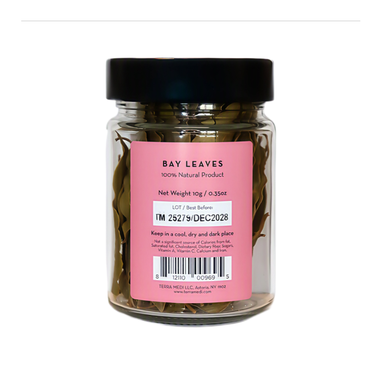 Mt Pelion-Greek Bay Leaves (Dafni) Jar 1.4oz