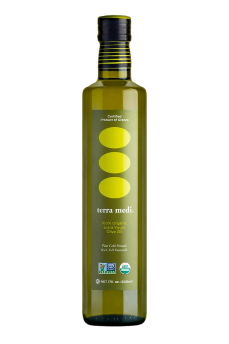 Greek Organic Extra Virgin Olive Oil - Terra Medi
