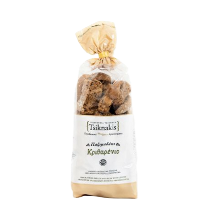Tsiknakis-Greek Mini Barley Rusks (Dakos) 14.1oz