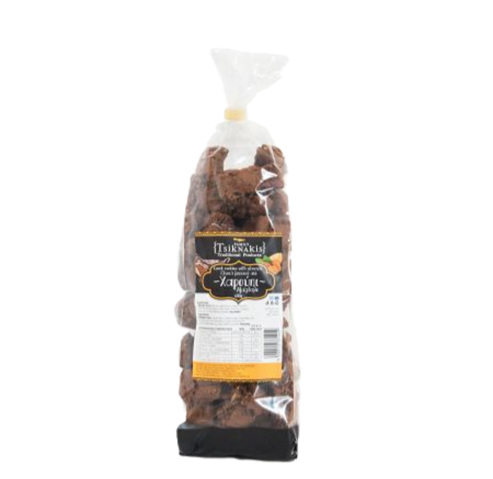 Tsiknakis-Greek Carob & Almond Cookies 14.1oz