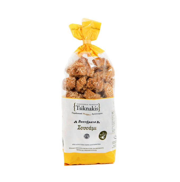 Tsiknakis Sesame Cookies 14.1oz (400gr)