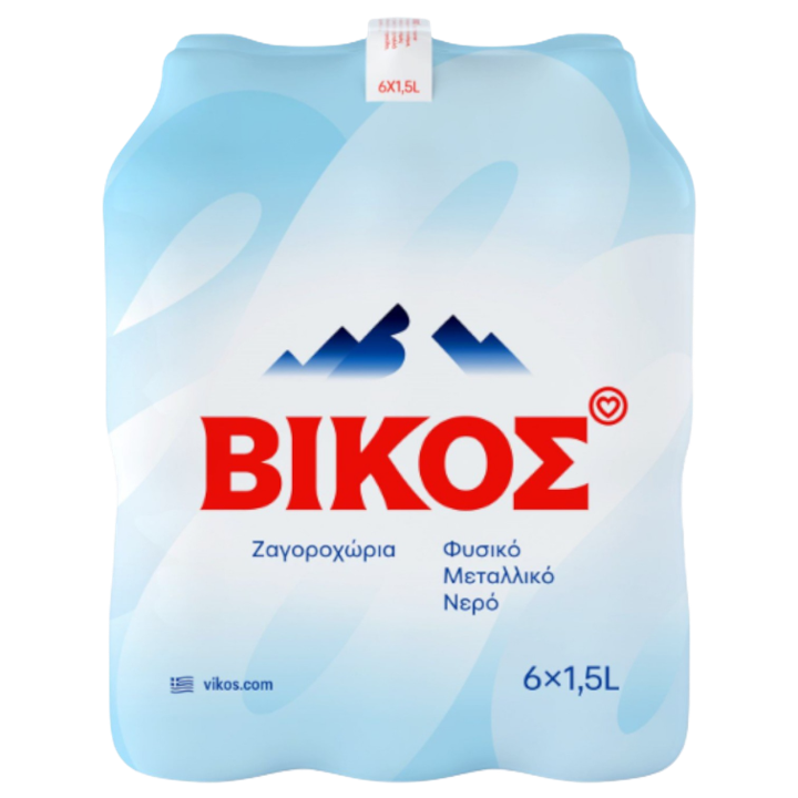 Vikos-Water PET 6 x 1.5lt(1500ml)