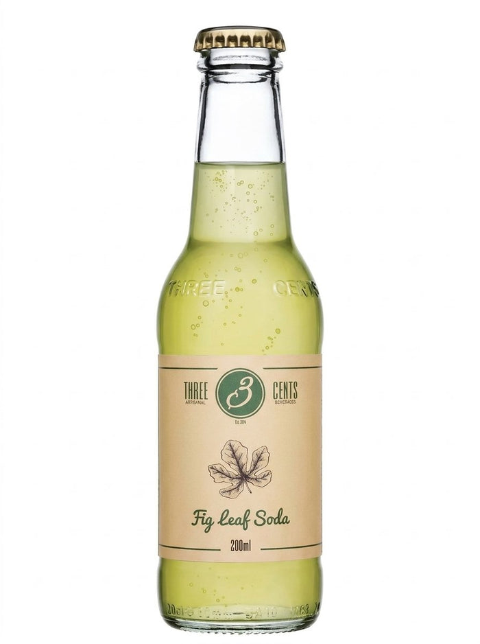 Three Cents-Fig Soda 6.76 oz (200ml)