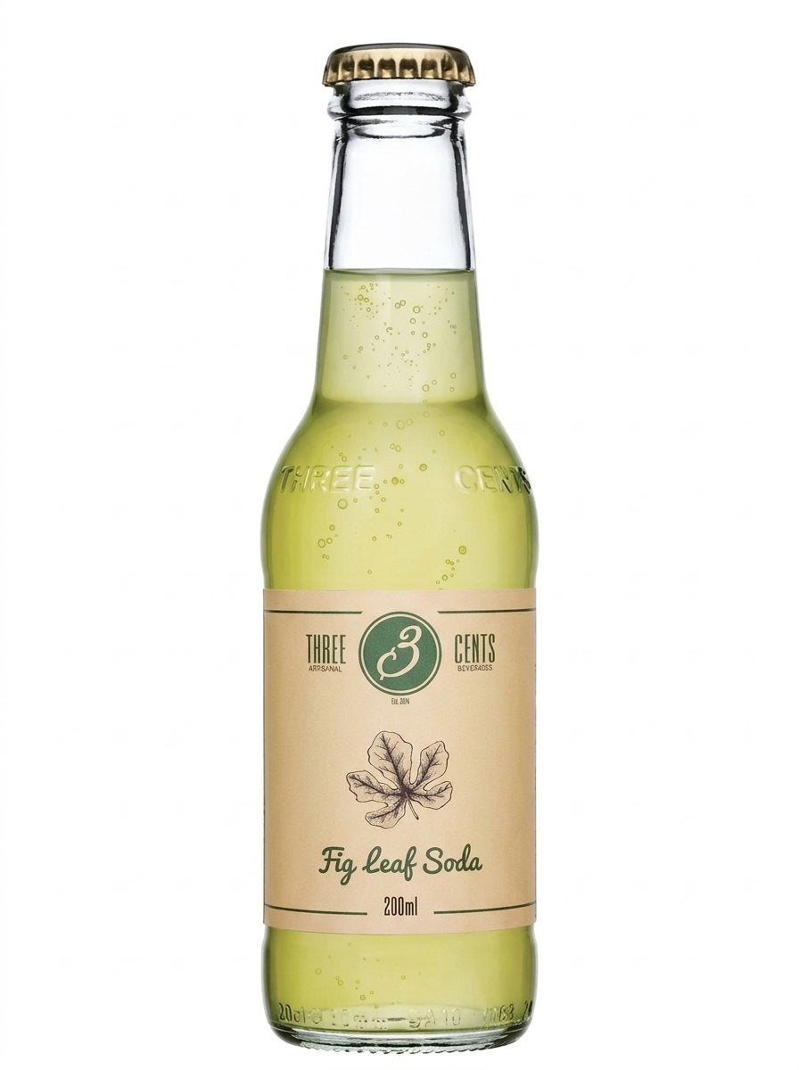 Three Cents Fig Soda 6.76 oz (200ml)