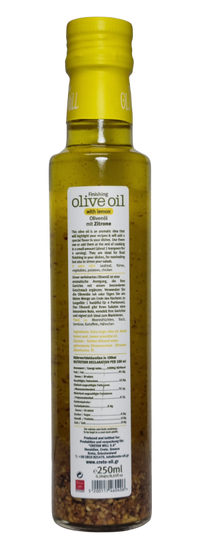 Cretan Mill-Greek Lemon Olive Oil (Finishing)
