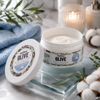 Mythos Olive Cotton & White Flowers Nourishing Body Butter 200ml