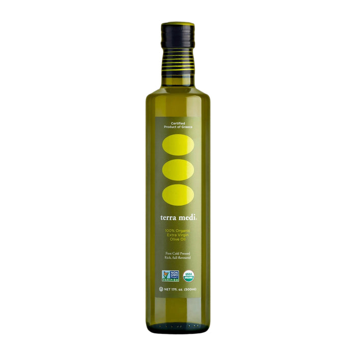 Greek Organic Extra Virgin Olive Oil - Terra Medi