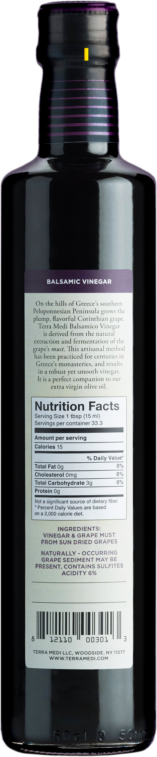 Greek Balsamic Vinegar - Terra Medi