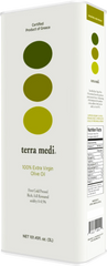 Greek Extra Virgin Olive Oil 3 Liter Tin - Terra Medi